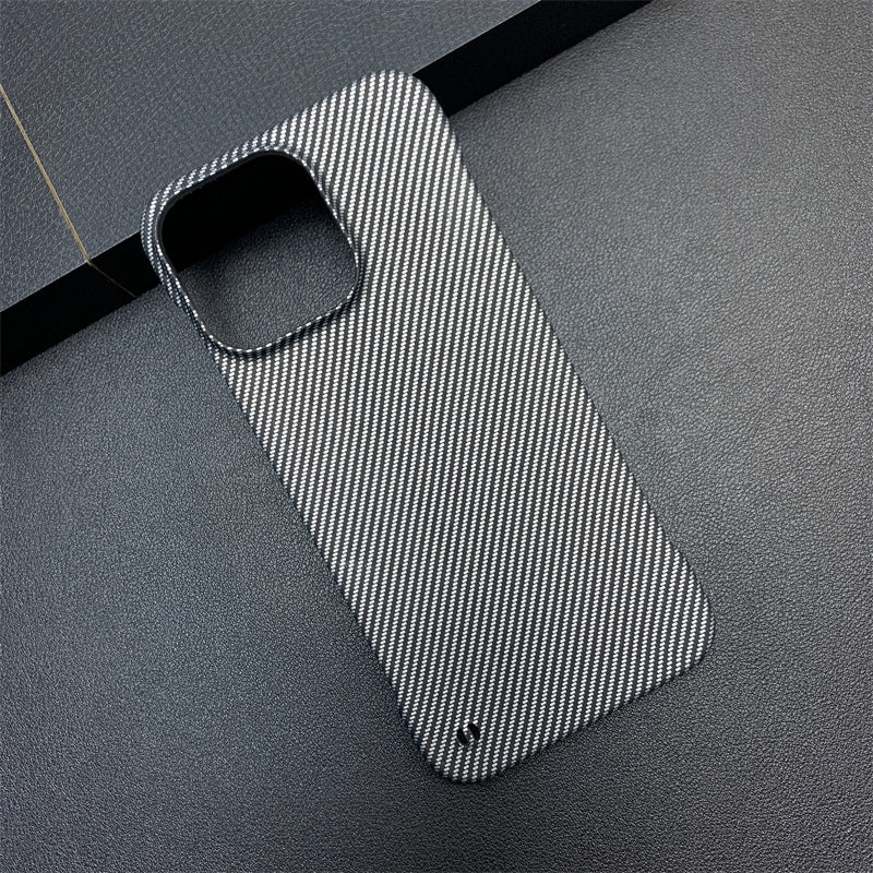 Frameless Triangle Source Pattern Ultra-thin Half Pack Phone Case