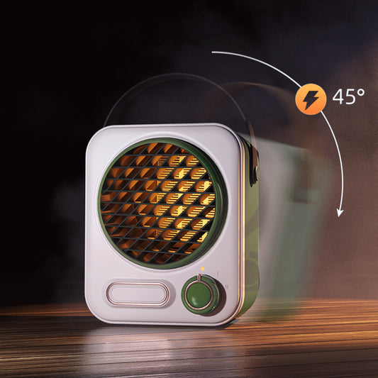 Draagbare mini-verwarming voor op het bureau