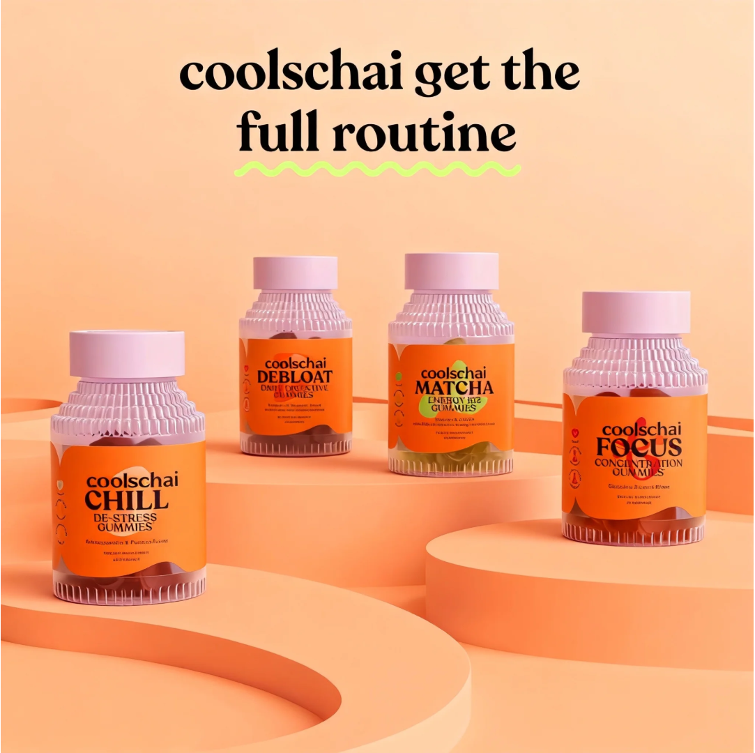 Coolschai Sleep Gummies with 5mg Melatonin, Elderberry, Magnesium, L-Theanine, Chamomile and Lavender, Drug-Free Nighttime Sleep Aid, Gluten Free, Gelatin Free, Non GMO, Berry Flavored (60 Count)