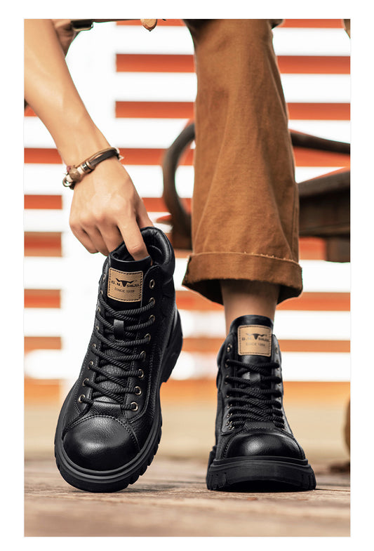 Martin Boots Heren Hoge Platform Werklaarzen