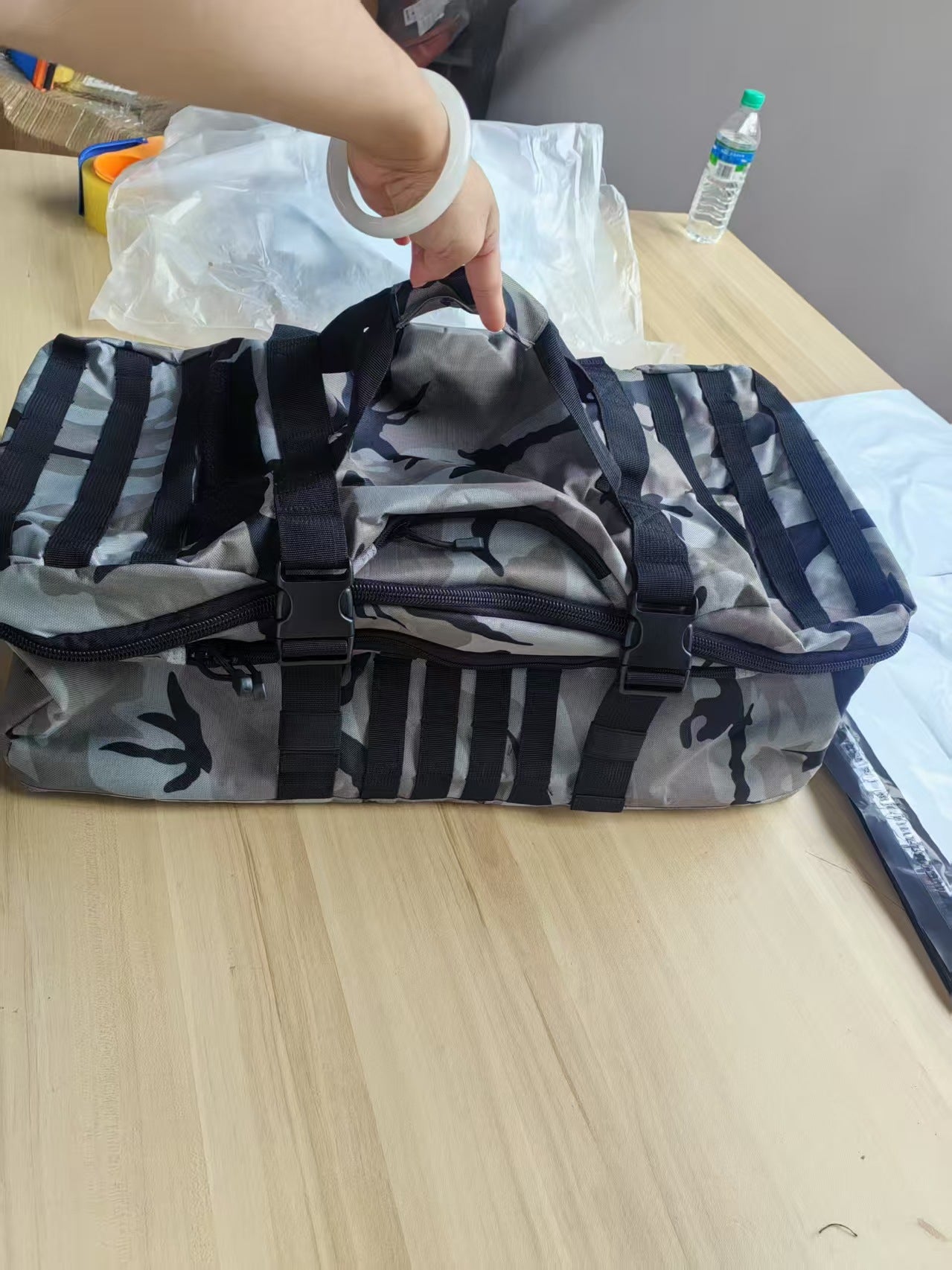 Multifunctional Outdoor Camouflage Travel Sports Off-road Tactical Durable Mountaineering Backpack