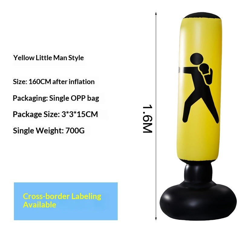 Inflatable Children's Taekwondo Training Pillar