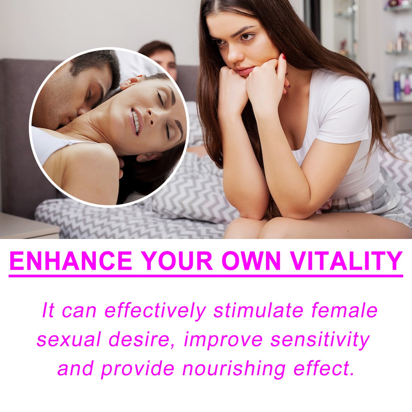 North Moon Women's Intimate Care Solution Moisturize skin, firm skin, women's body massage for physical and mental well-being