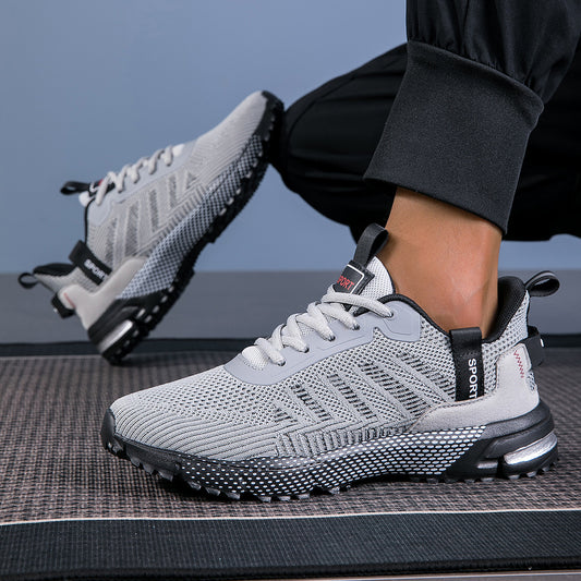 Lichtgewicht outdoor wandelschoenen met mesh-oppervlak voor heren, ademend