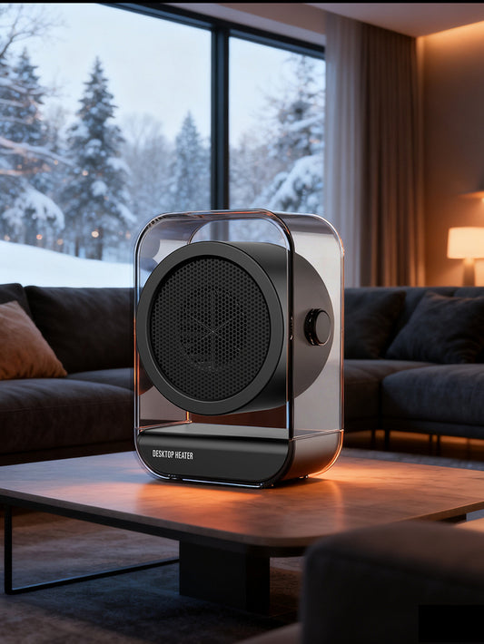 Huishoudelijke warmeluchtblazer, krachtige draagbare bureauverwarming