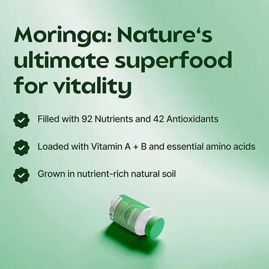 Moringa-bladerencapsules