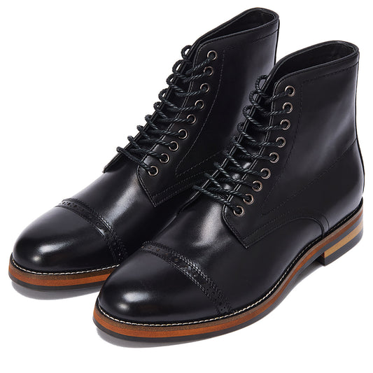 Bruine High Street Mid-Top Martin Boots voor heren