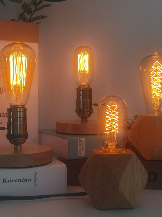 Edison Vintage Bulb Kleine Nachtlamp Japanse Sfeer