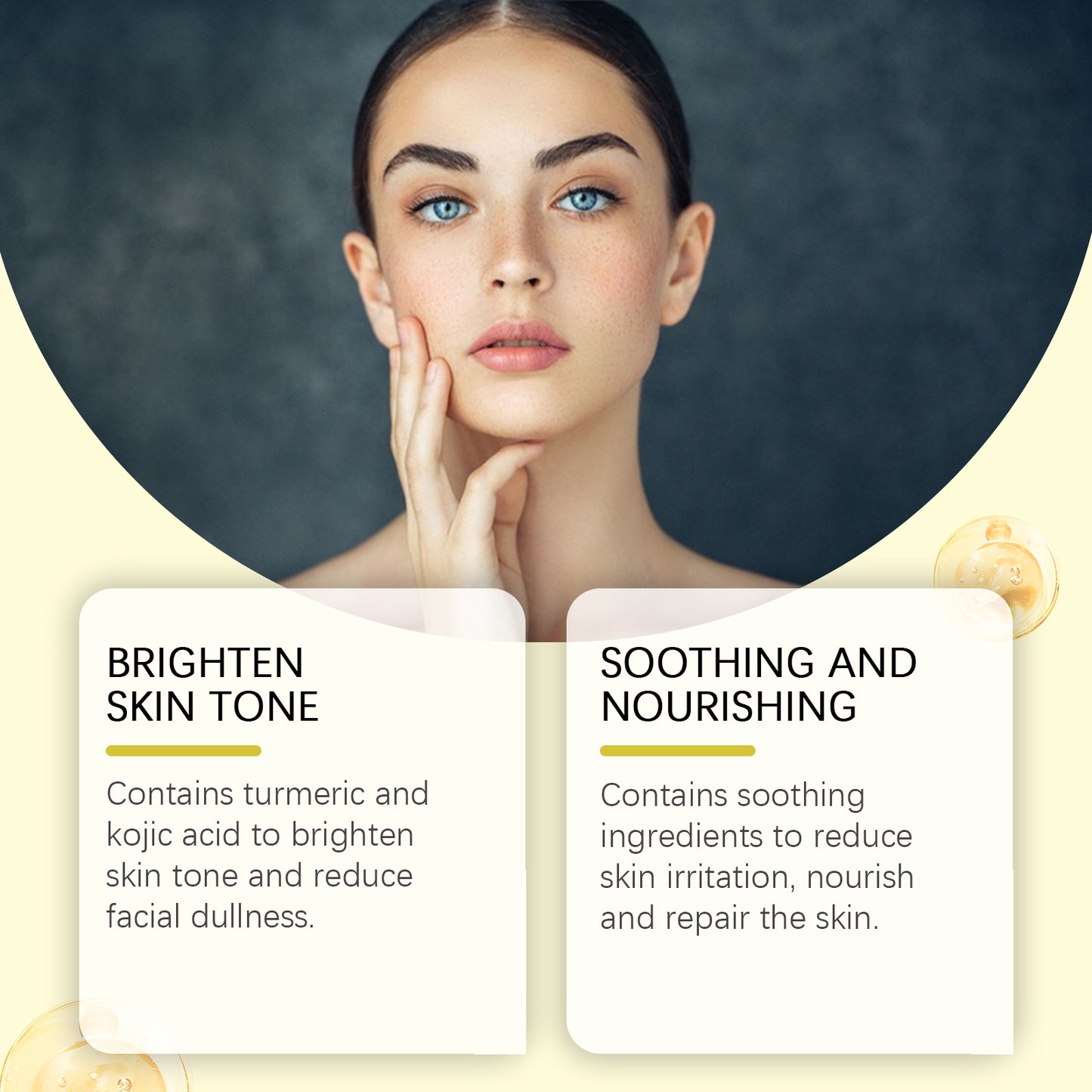 Jaysuing Turmeric Cleaning Pad Gentle cleansing, repairing dull skin, hydrating, nourishing, and brightening complexion