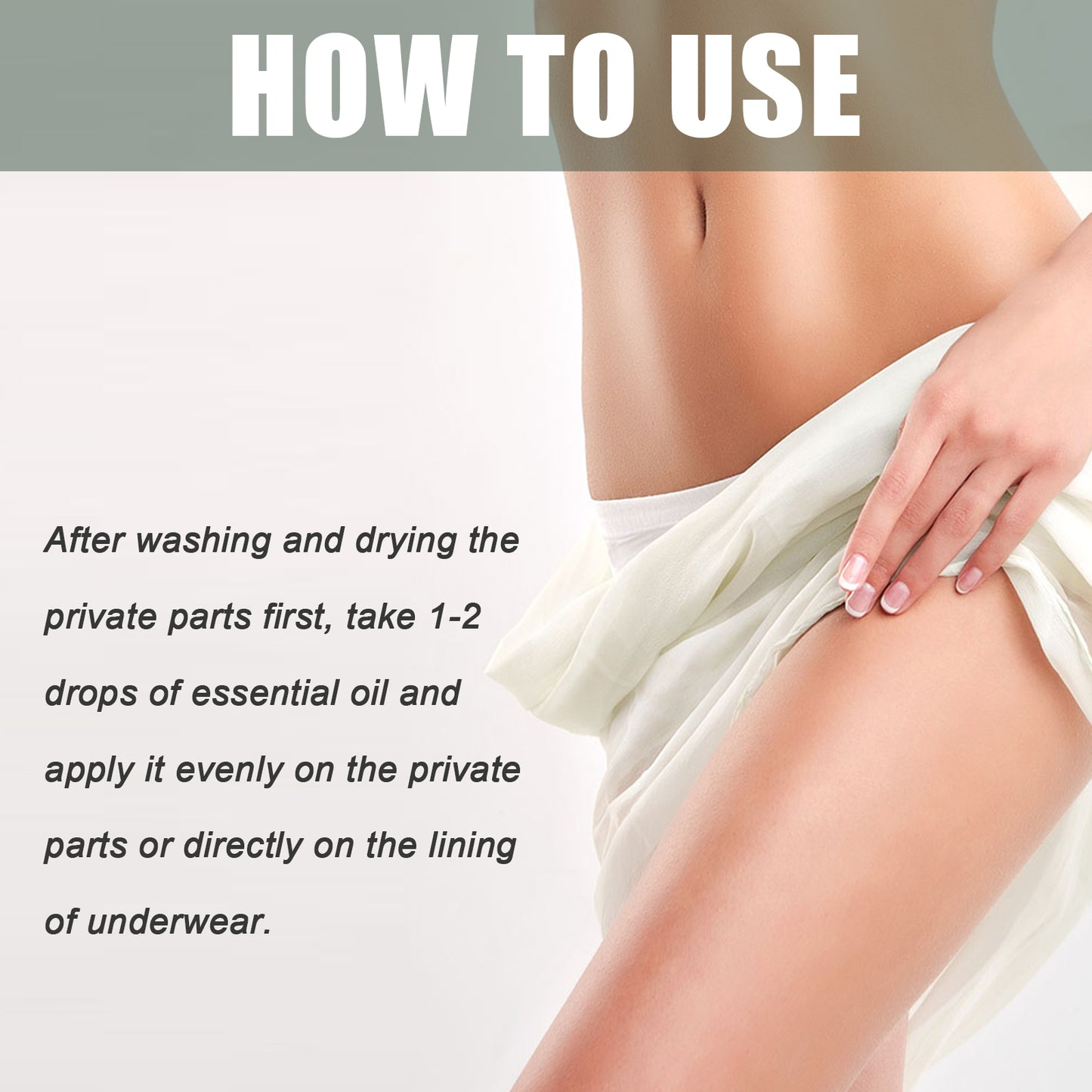 WoodSleep Private Area Care Essential Oil（Rose Flavor）