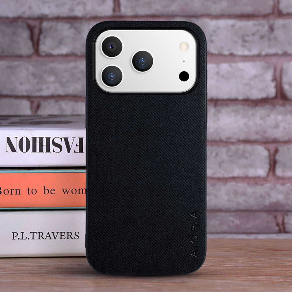 Simple Real Cloth Pattern Phone Case
