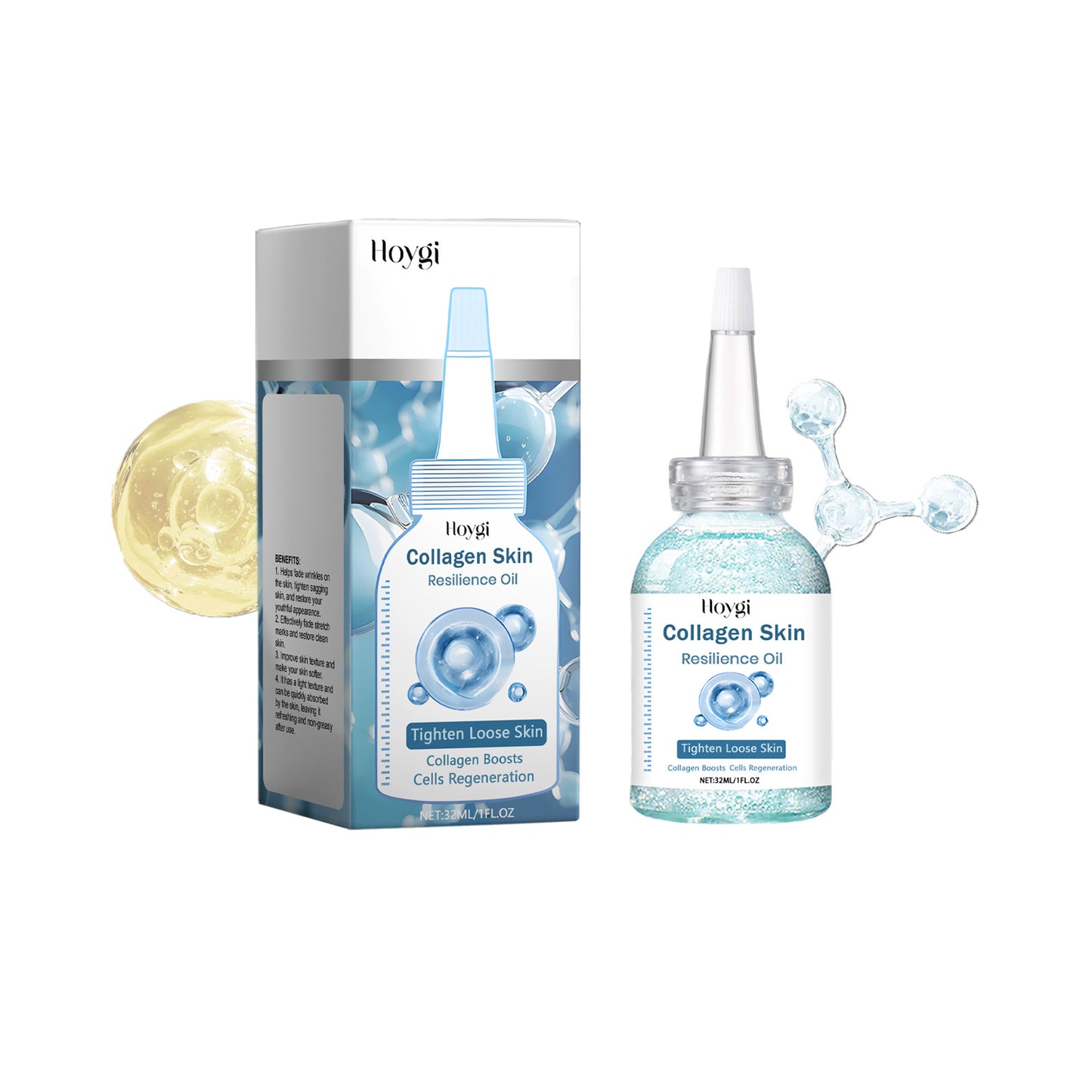 Hoygi Pregnancy Care Oil Postpartum Scars, Pregnancy Marks, Stretch Marks Repair, Nourishing, Smoothing Skin Body Care Oil