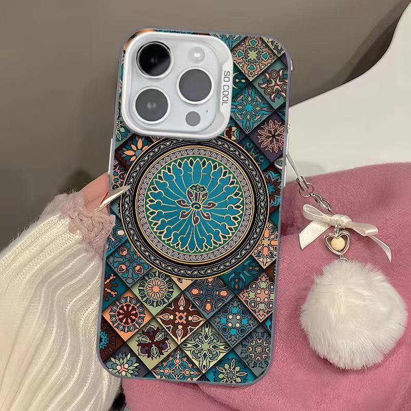 Ethnic Style Patterned Phone Case Niche