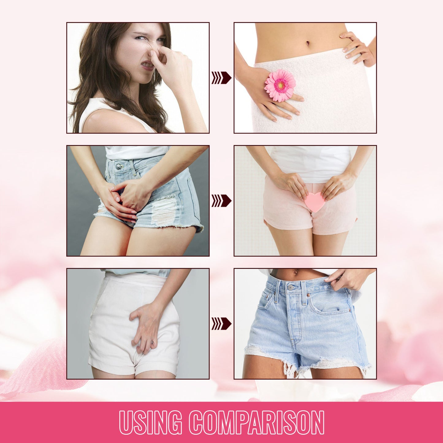 EELHOE Women's Care Capsules Gentle Cleansing Itch Odor Moisturizing Care for Women's Body Care Capsules