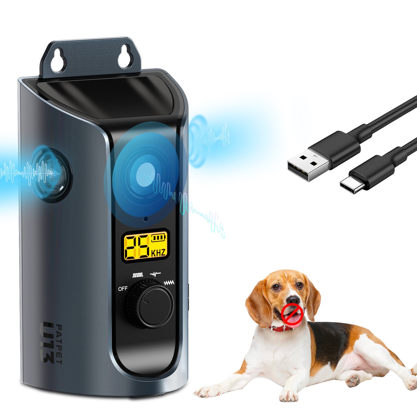 Pet Ultrasound Stoppers Outdoor Intelligent Anti-barking Device
