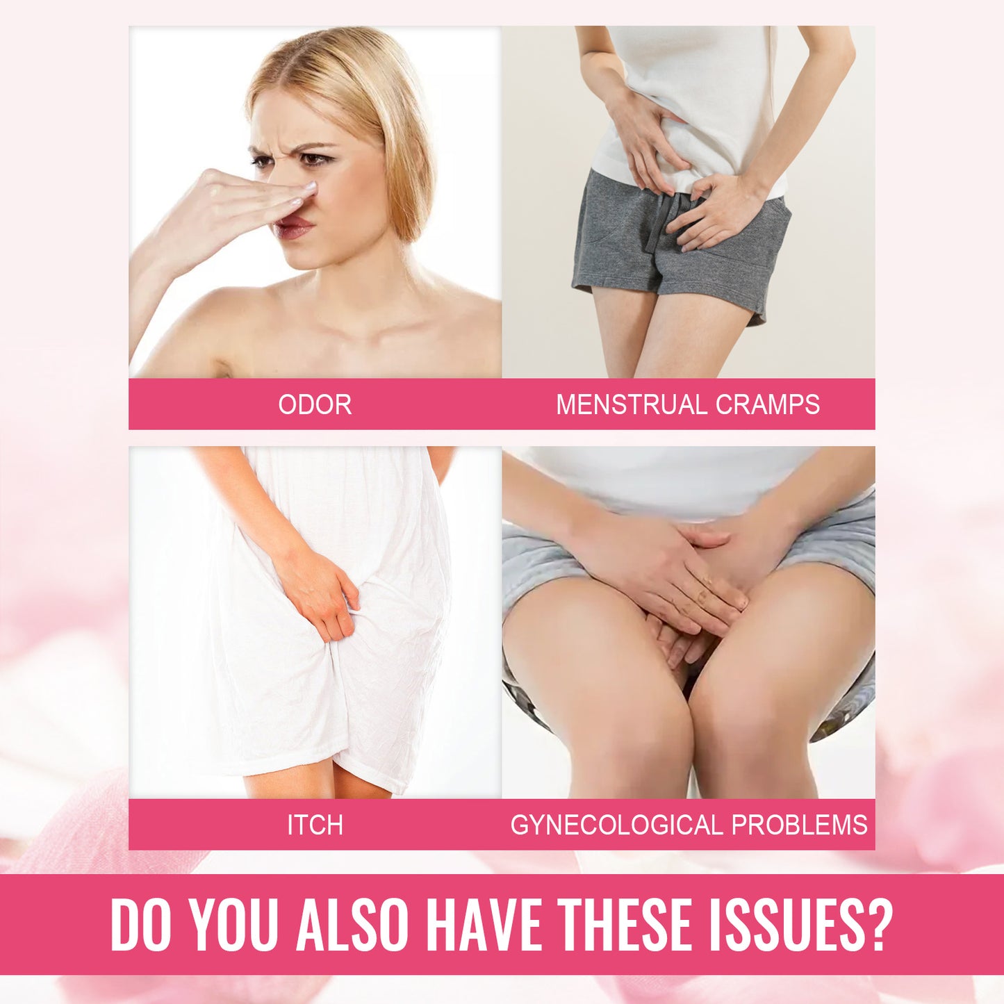 EELHOE Women's Care Capsules Gentle Cleansing Itch Odor Moisturizing Care for Women's Body Care Capsules