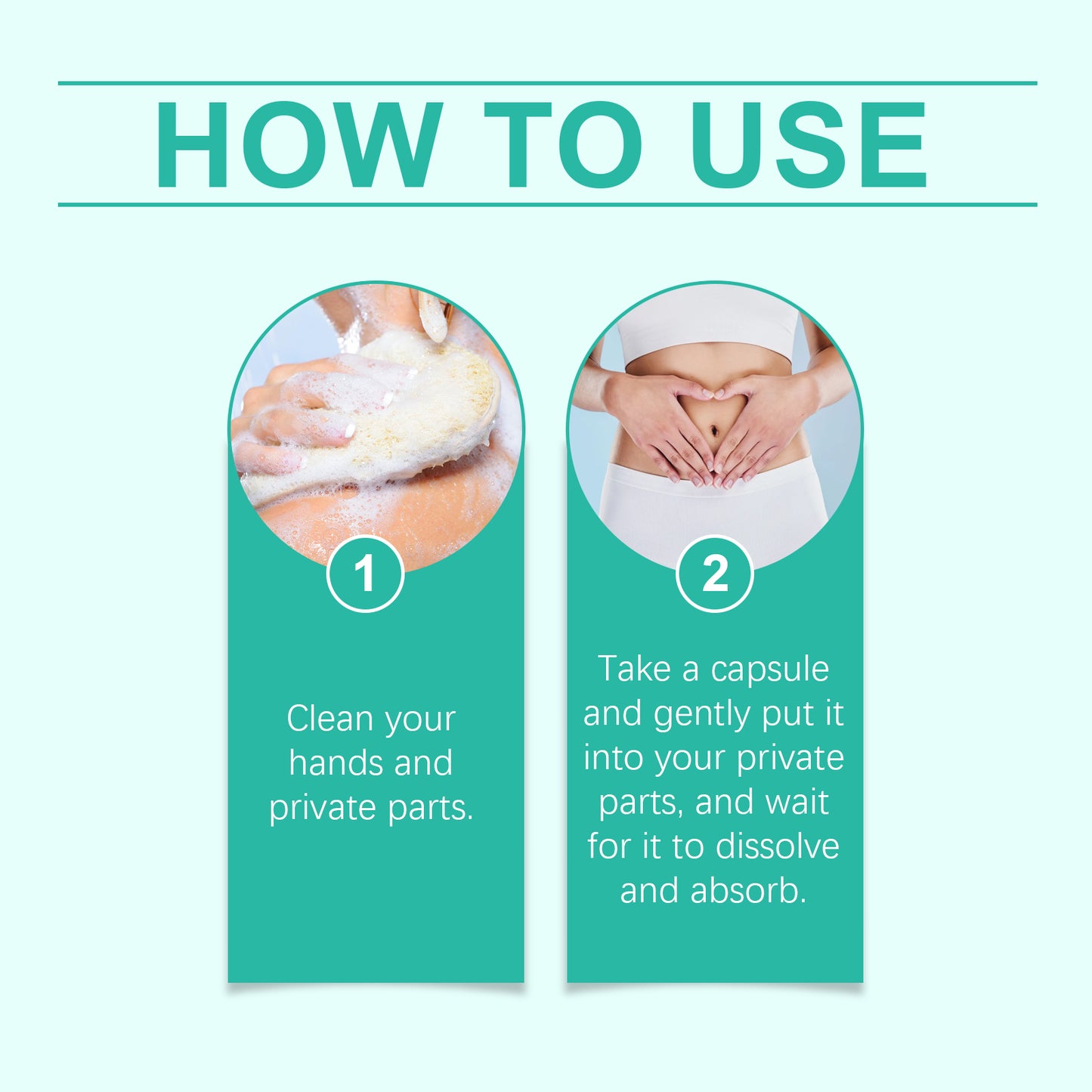 North Moon Women's Body Care Capsules Mild formula, refreshing, odor-removing, body care balance