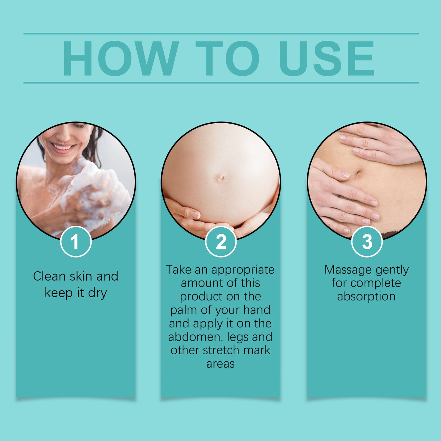 Hoygi Pregnancy Care Oil Postpartum Scars, Pregnancy Marks, Stretch Marks Repair, Nourishing, Smoothing Skin Body Care Oil