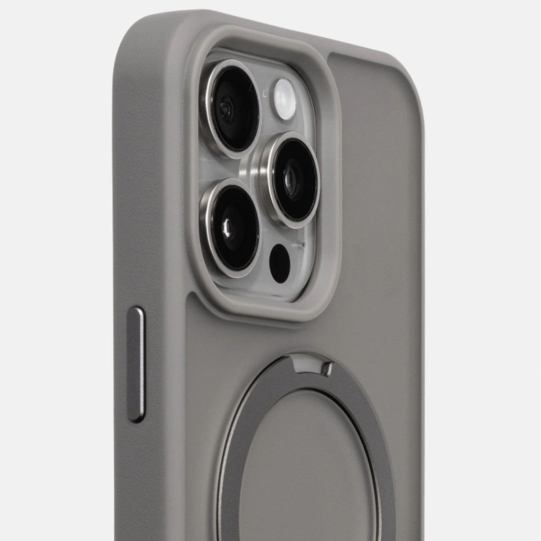 Rotating Bracket Magnetic Drop-resistant Silicone Phone Case