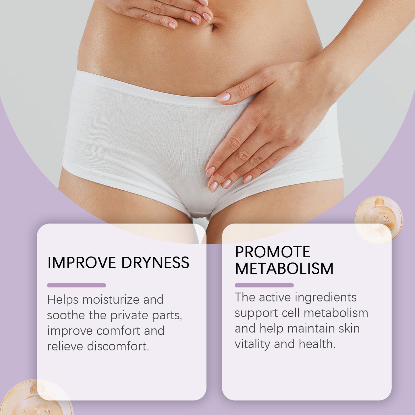 North Moon Women's Body Care Gel Moisturizing Body Relief Gentle Care Gel