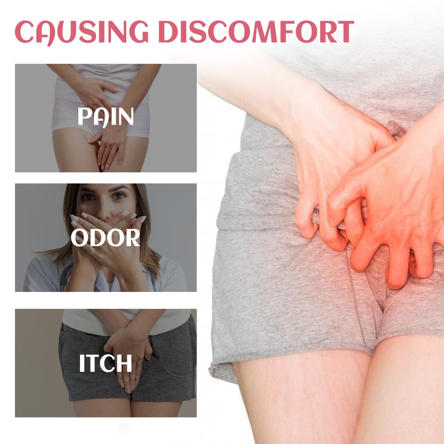 North Moon Body Care Spray for Women Relieve itching discomfort, gentle cleansing, odor body care