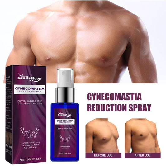 South Moon Men's Chest Care Spray Massage Chest Muscle Shaping Body Care Spray