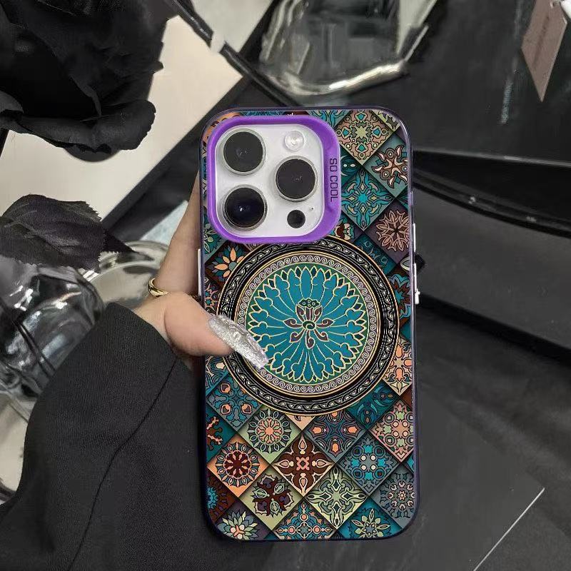 Ethnic Style Patterned Phone Case Niche
