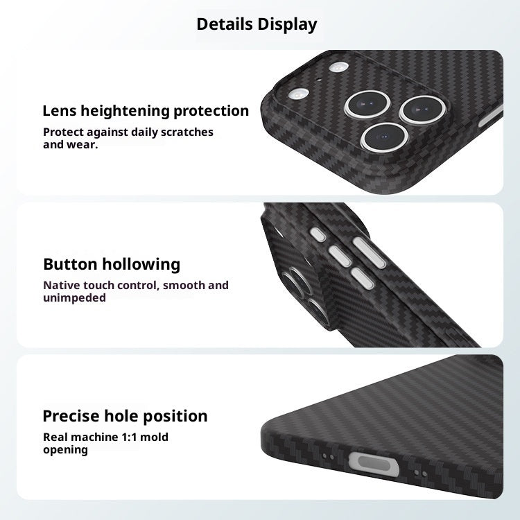 Kevlar Carbon Fiber Texture Suitable For Phone Case PP Shell