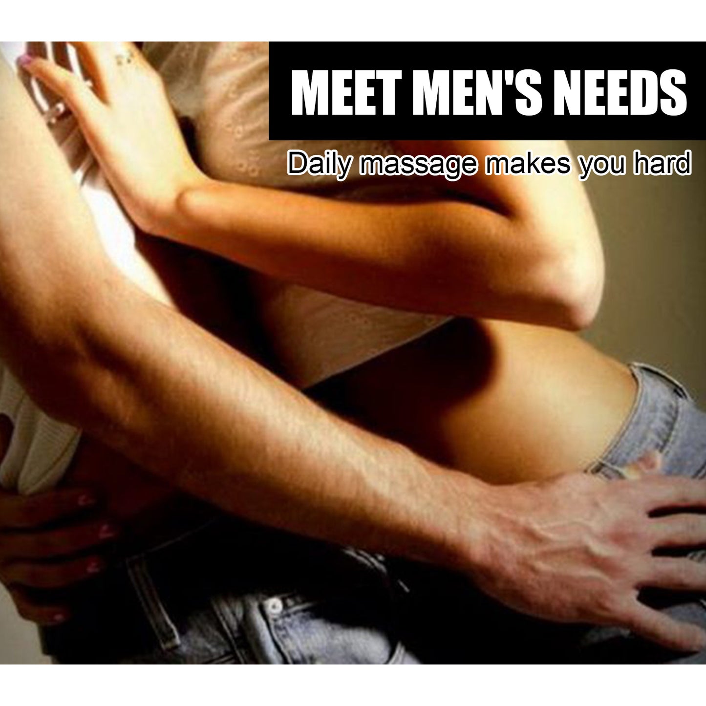 North Moon Men's Body Massage Essential Oil Body Skin Care External Massage Essential Oil Enhance Endurance