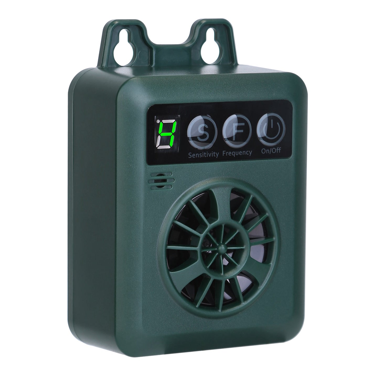 1Pc Anti-barking Device 49.2Feet Sensing Ultrasonic Bark Deterrent With 4 Frequency Levels 4 Sensitivity Levels Indoor Outdoor Dog Bark Control