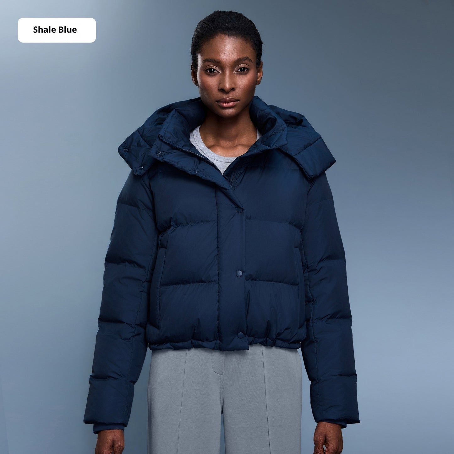 90 White Duck Down Women's New Winter Detachable Hooded Thick Warm Loose Fashion Coat